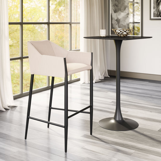 Kitchen Stools – Elegant Beige Seat with Contemporary Style