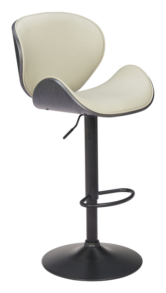 Bar Stools –Comfortable Black Seat with Durable Bronze Frame