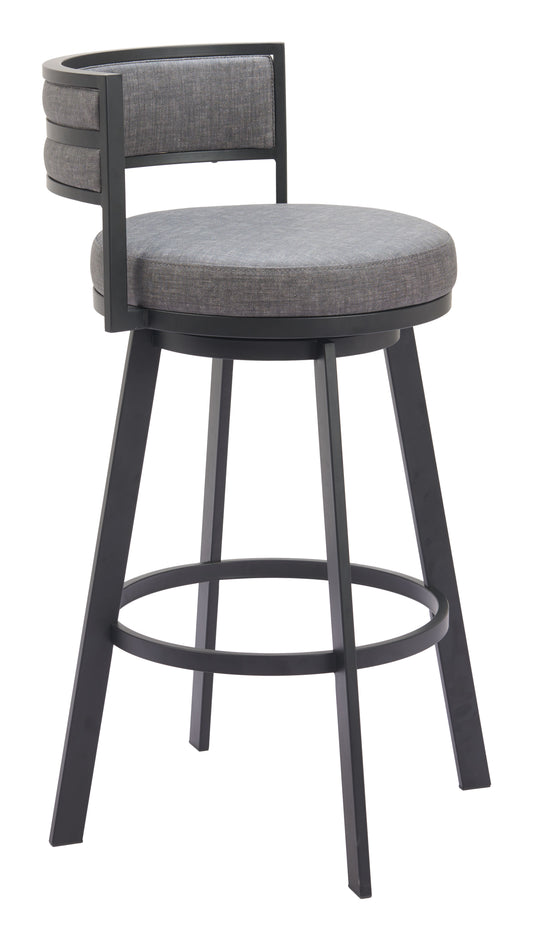 Outdoor Bar Chairs – Weather-Resistant Design in Gray