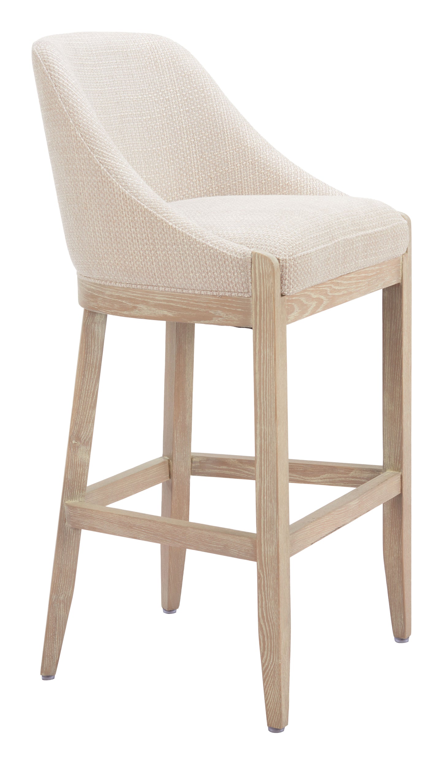 Bar Chair – Faux Leather with Footrest