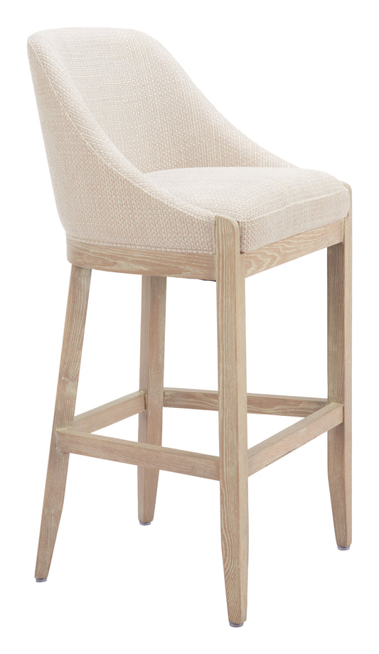 Bar Chair – Faux Leather with Footrest