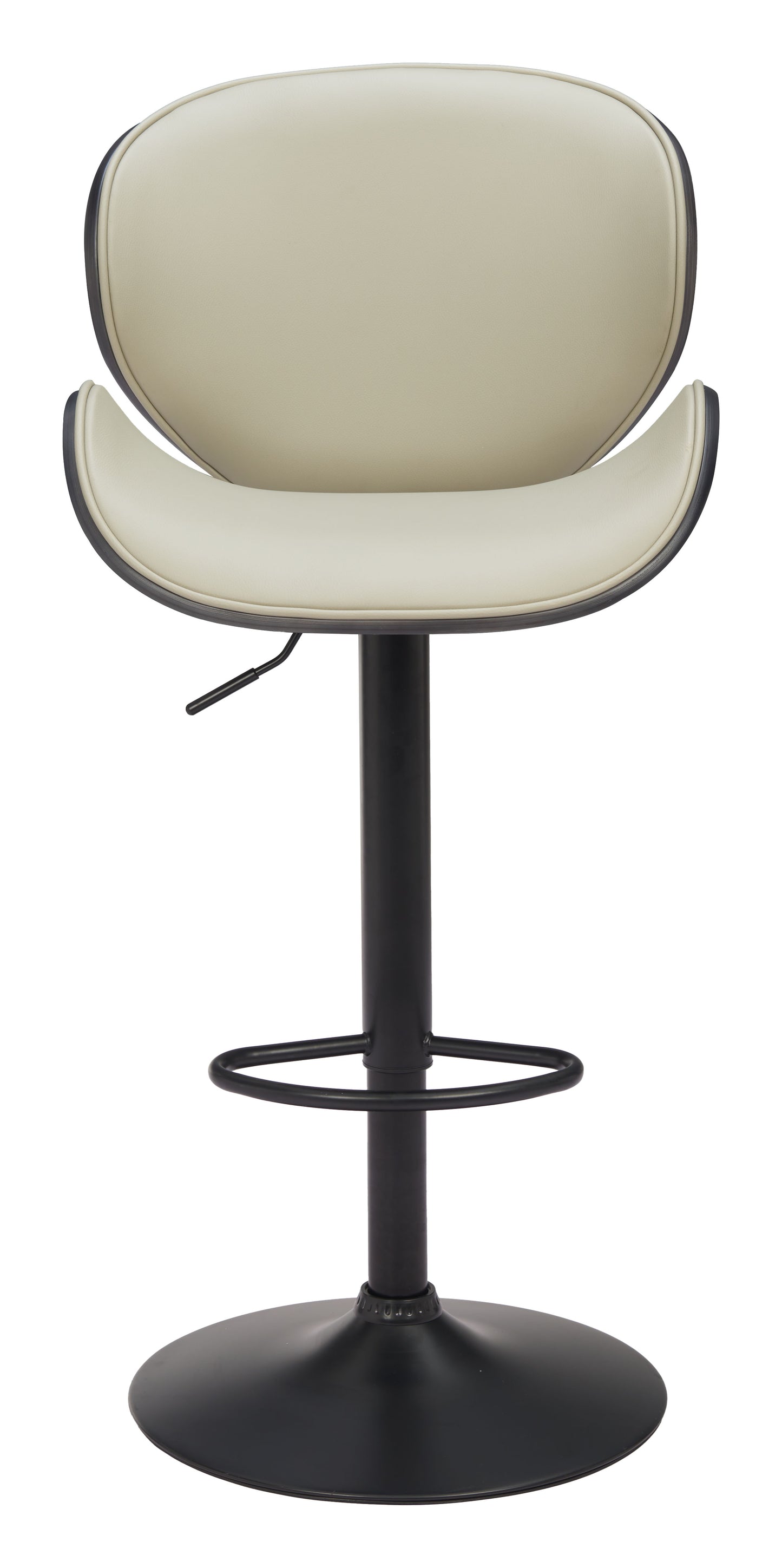 Bar Stools –Comfortable Black Seat with Durable Bronze Frame