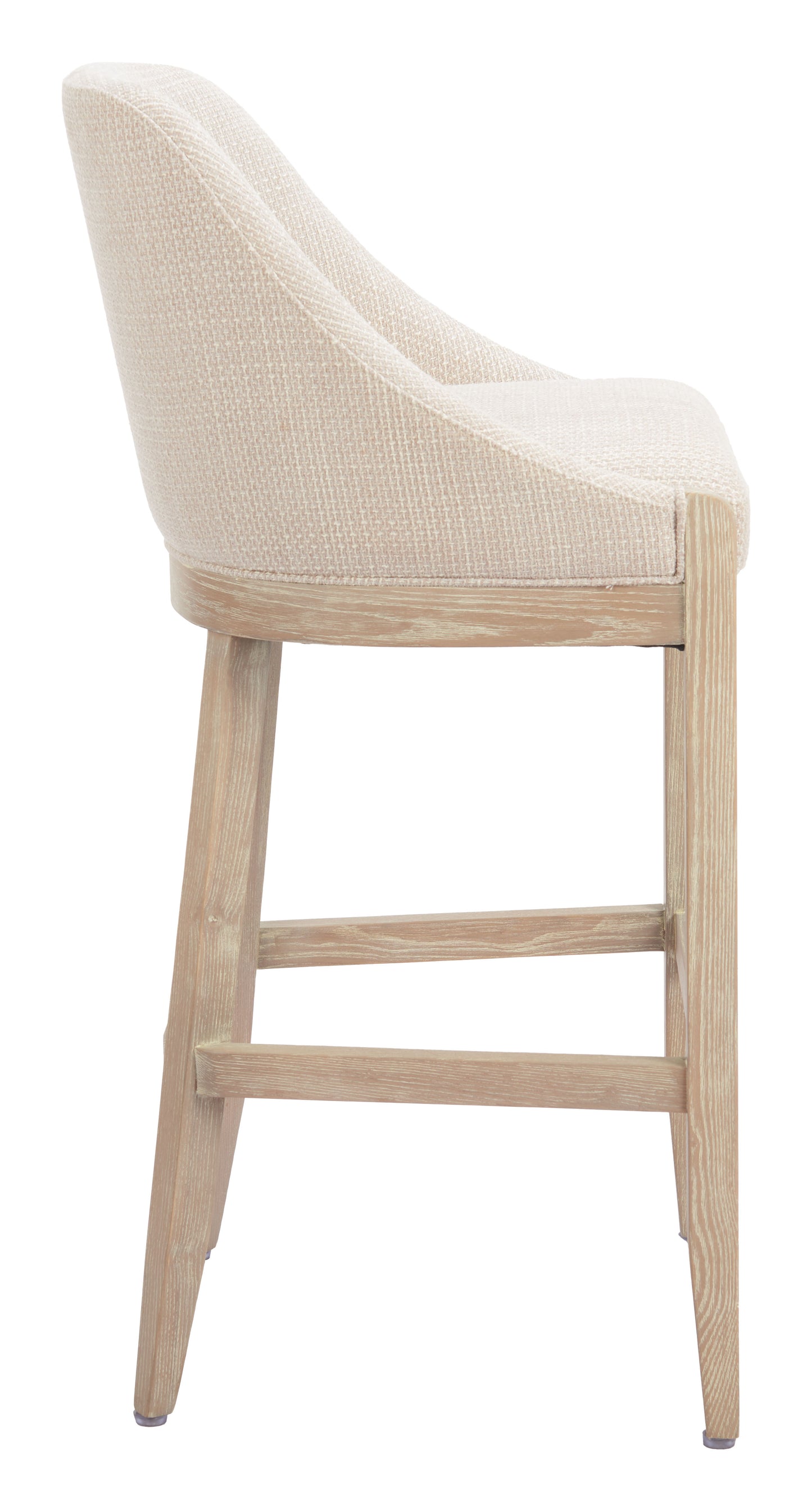 Bar Chair – Faux Leather with Footrest