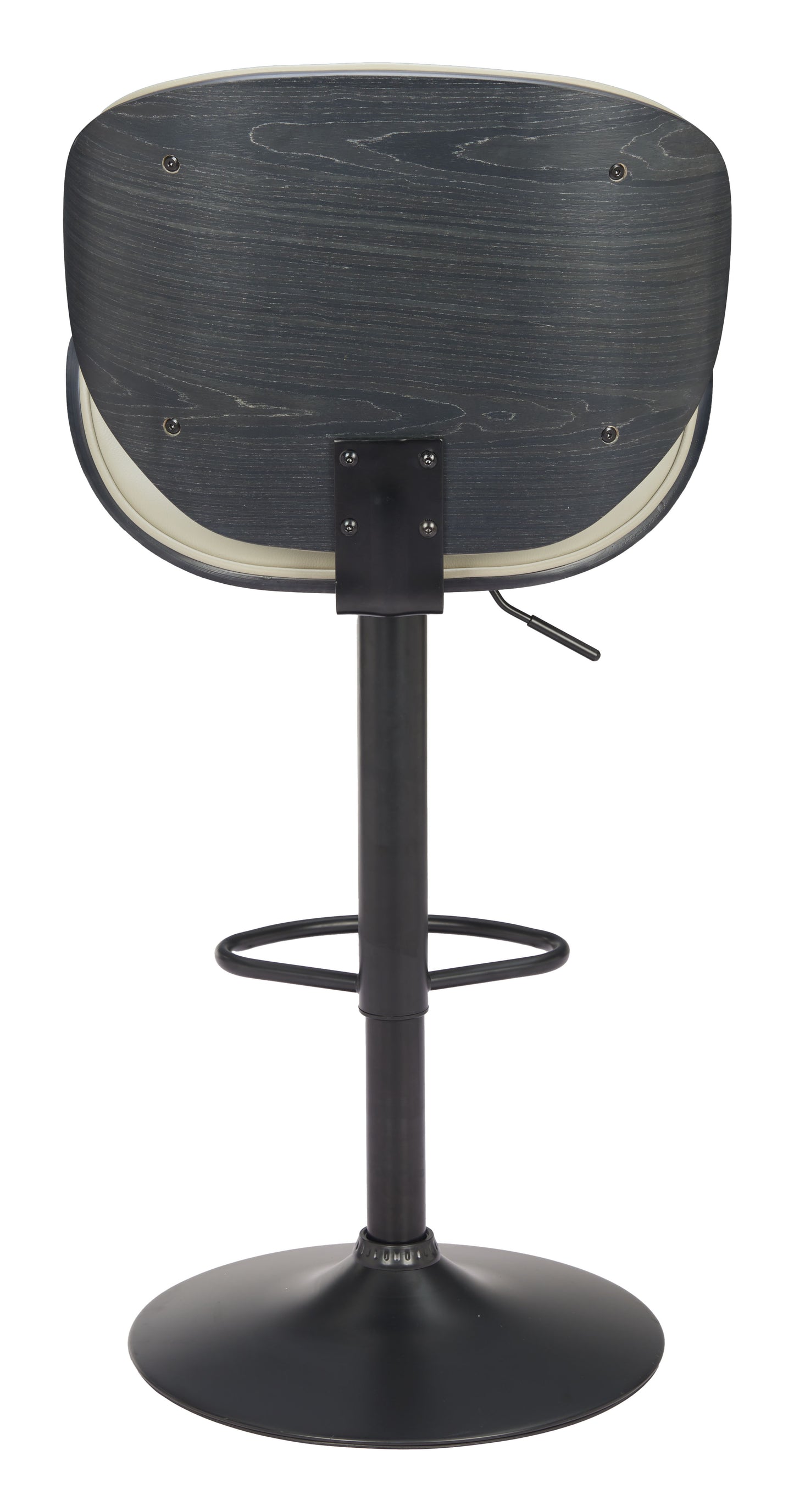 Bar Stools –Comfortable Black Seat with Durable Bronze Frame