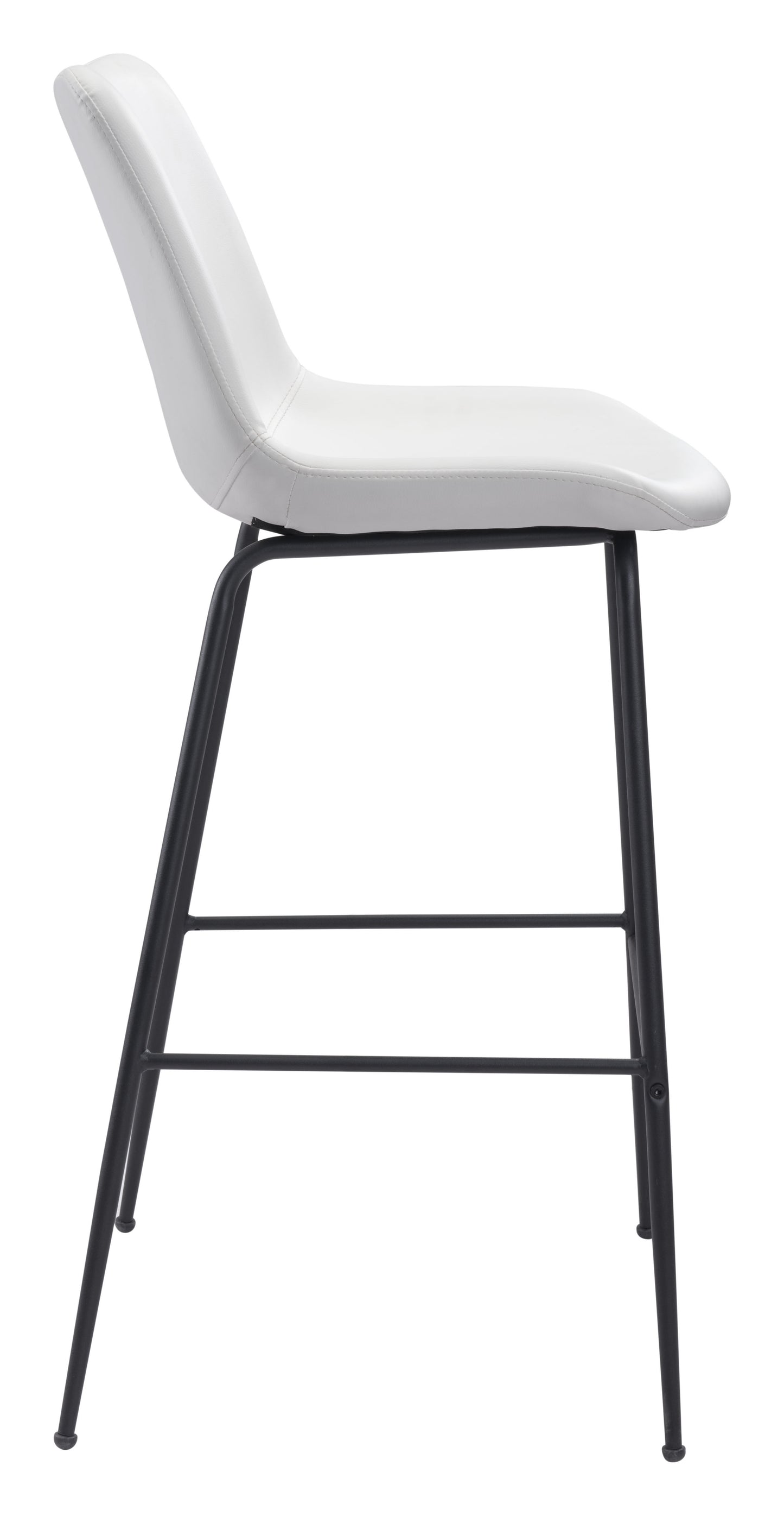 Bar Chair – Bantry Seat with Upholstery & Metal Base