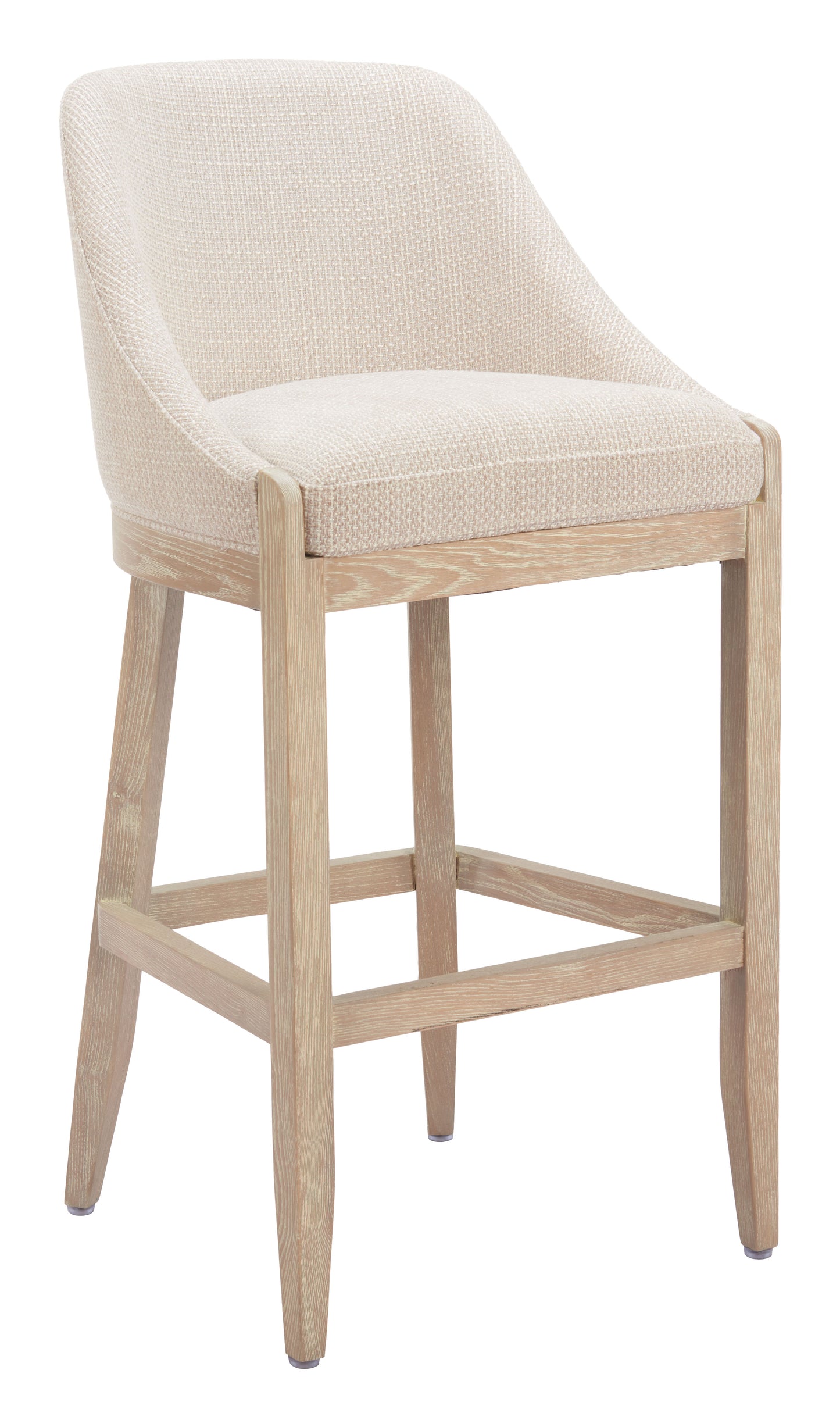 Bar Chair – Faux Leather with Footrest