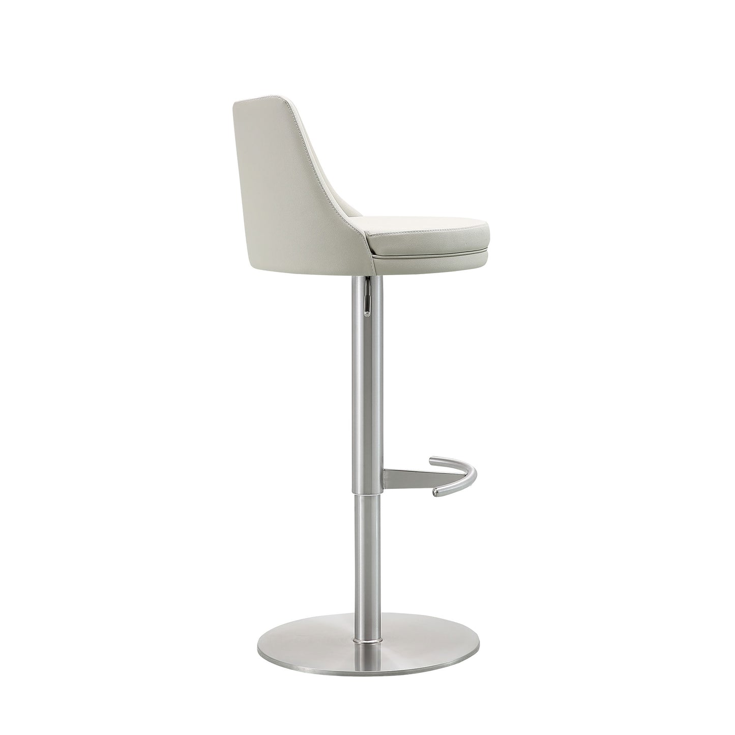 Contemporary Carter Bar Stool – Faux Leather & Velvet Options
