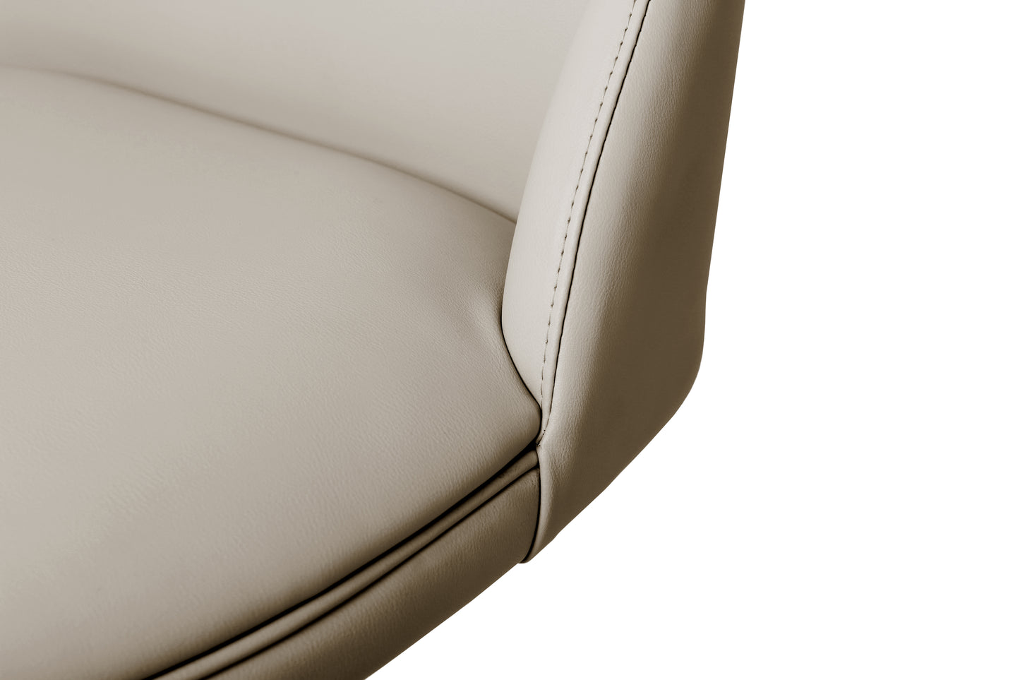Bar Stool with Back – Seat & Chrome Footrest