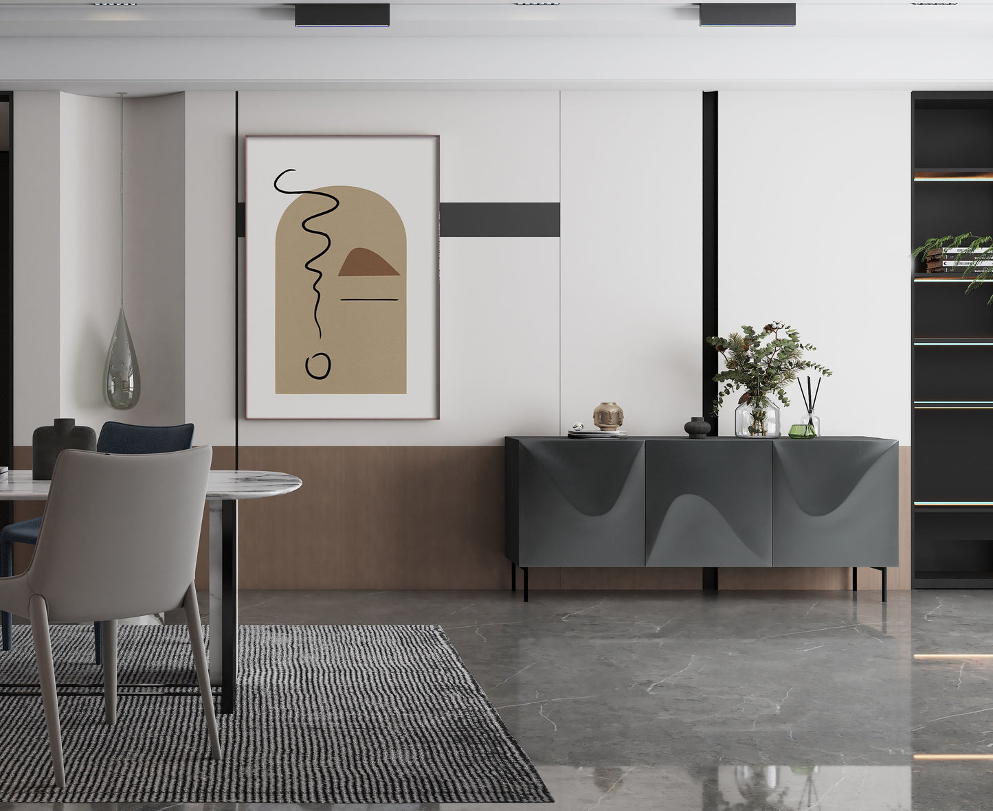 Elegant Kaya Buffet β Perfect Blend of Form & Function