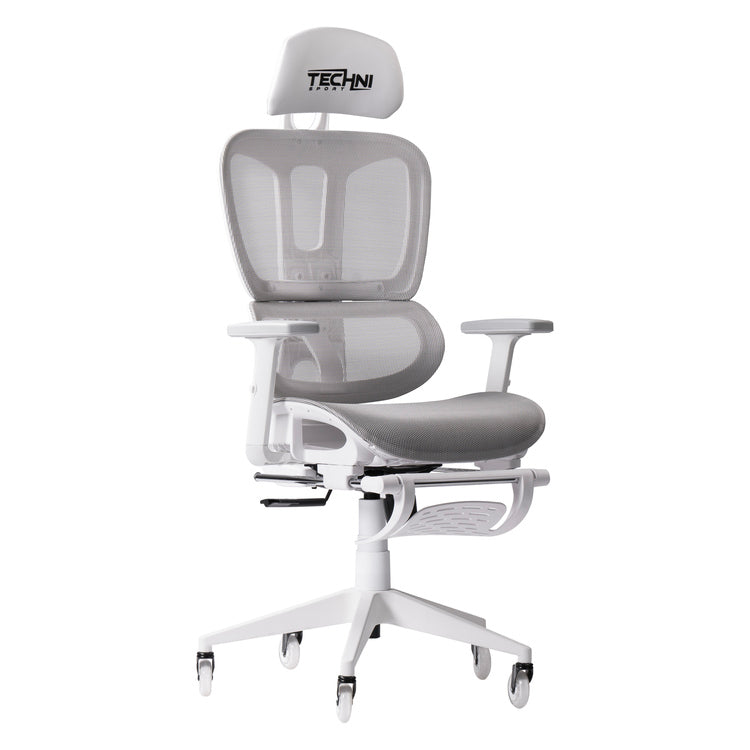 Techni Sport AIRFLEX2.0 White Mesh Gaming Chair