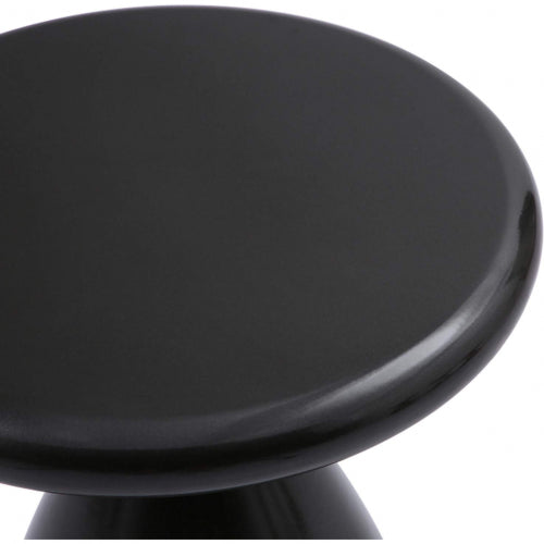 Ayla Side Table in Black Metal by Whiteline Modern Living