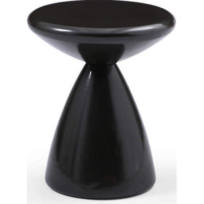 Ayla Side Table in Black Metal by Whiteline Modern Living