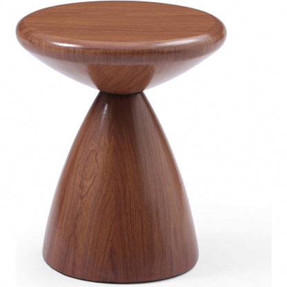 Ayla Side Table in Walnut Veneer by Whiteline Modern Living