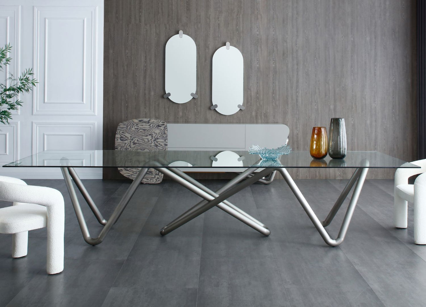 Whiteline Anaconda Dining Table