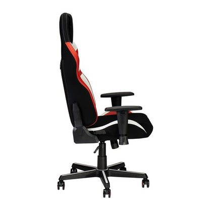 Techni Sport TSF72 Echo Gaming Chair - Black with Red and White