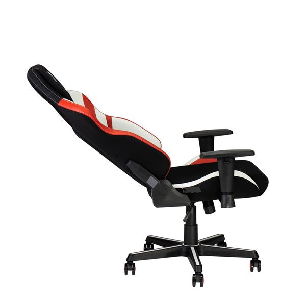 Techni Sport TSF72 Echo Gaming Chair - Black with Red and White