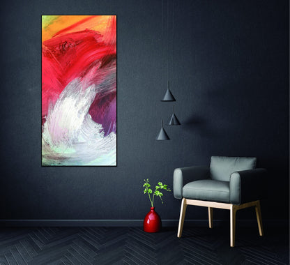 Flame 48" x 24" Canvas Wall Art by Whiteline Modern Living