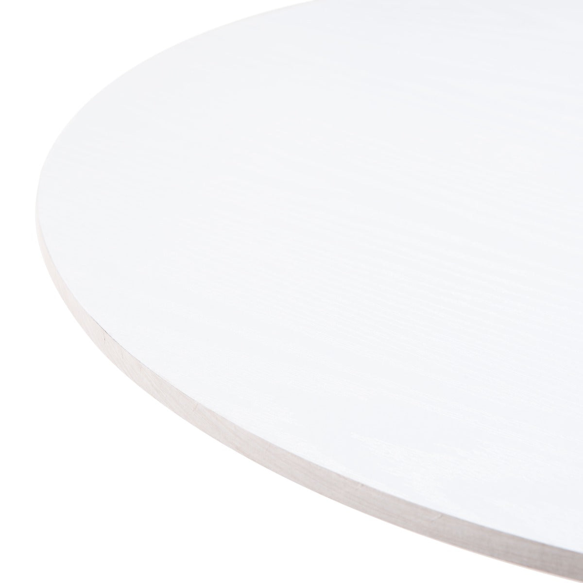 Auray White Bar Table – Modern Counter-Height Table for Kitchen or Home Bar