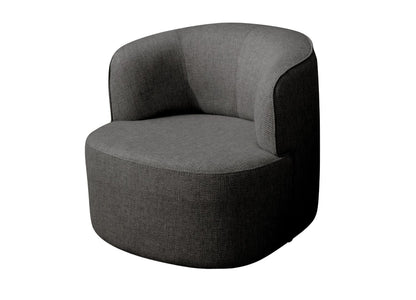 Denn Accent Chair in Dark Grey Fabric by Whiteline Modern Living