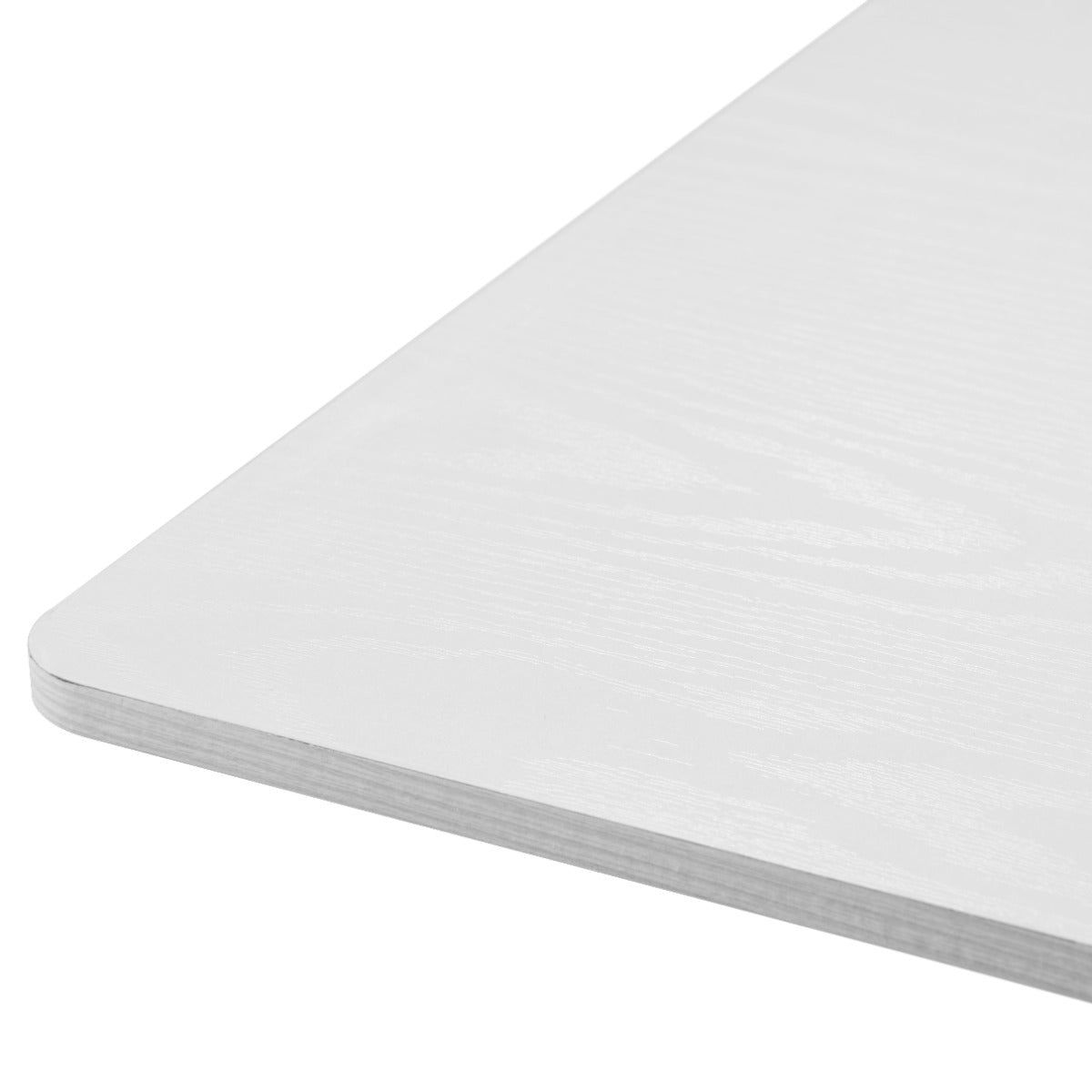 Valleta Bar Table in White – Modern Pedestal High-Top Table