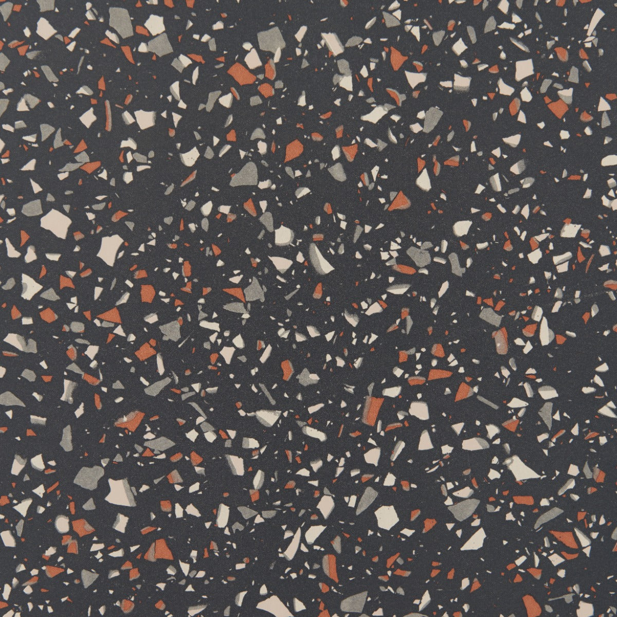 Bite Black Bar Table – Modern Terrazzo-Style Square High-Top with Steel Base