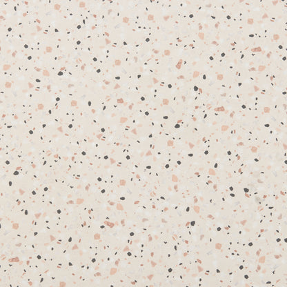 Spot Bar Table in Beige & Gold – Modern Faux Terrazzo Bar-Height Table