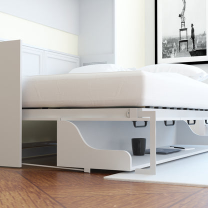 Adonis Full Horizontal Wall Bed with Desk