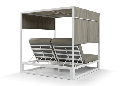 Whiteline Modern Living Ava Gazebo in White GAZ1681-WHT