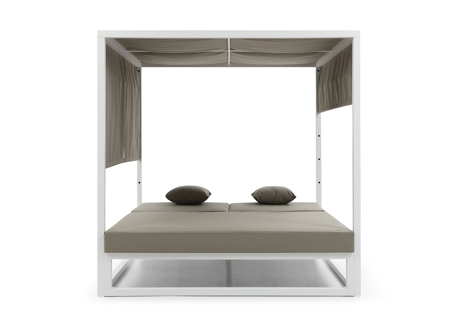 Whiteline Modern Living Ava Gazebo in White GAZ1681-WHT