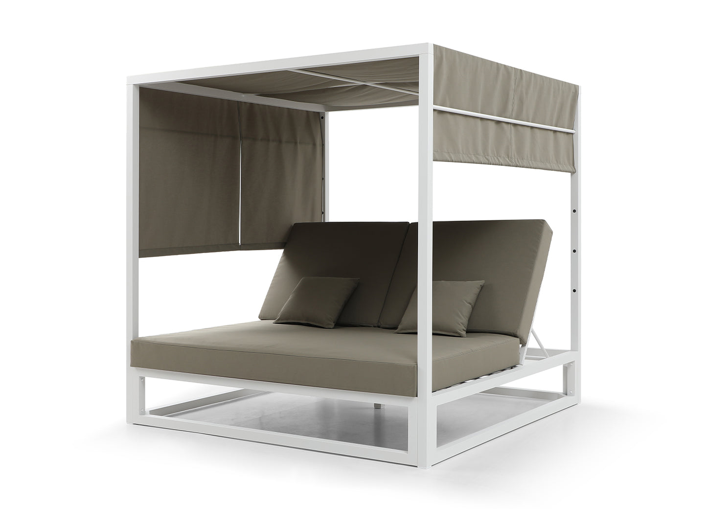 Whiteline Modern Living Ava Gazebo in White GAZ1681-WHT