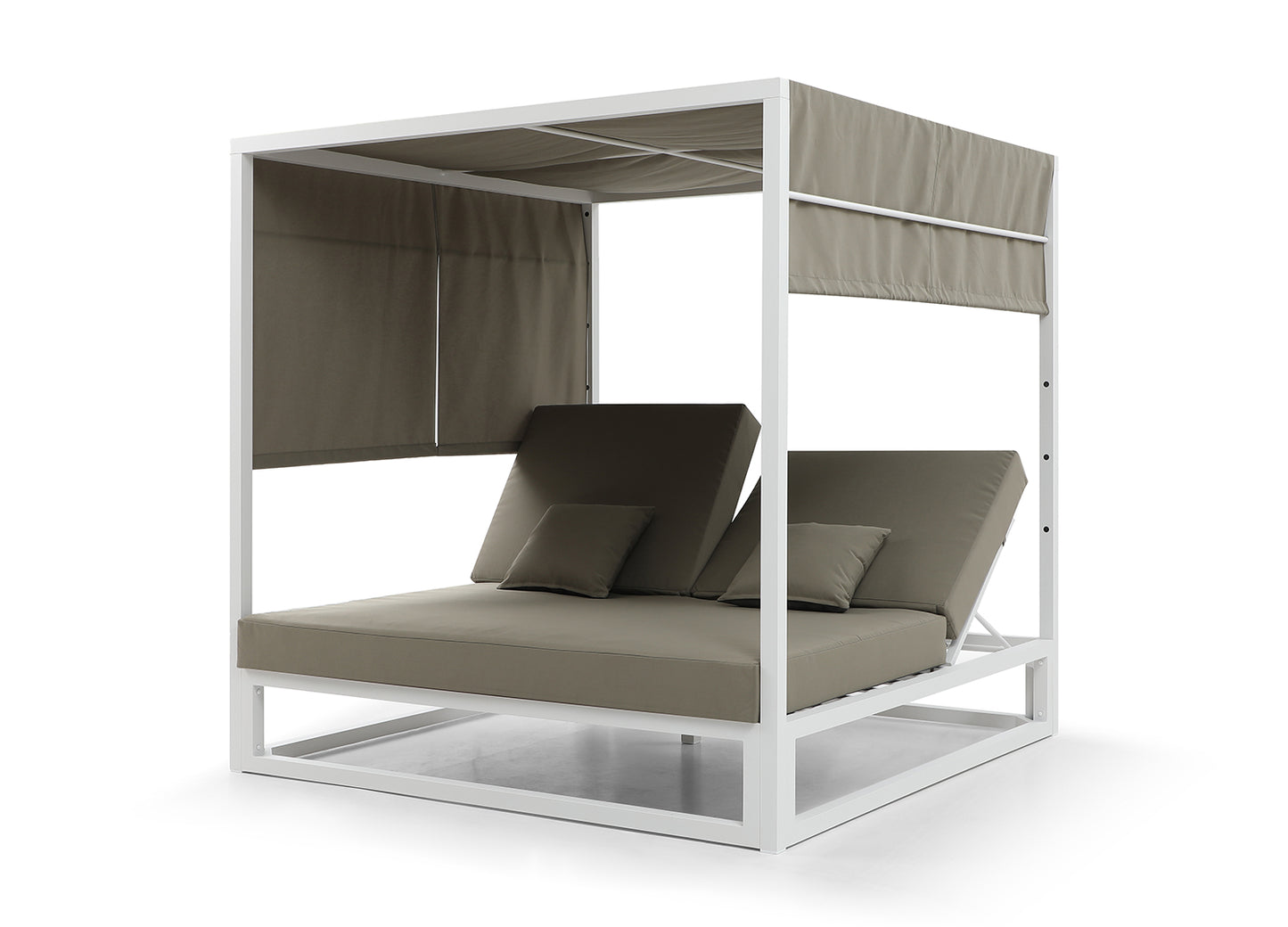 Whiteline Modern Living Ava Gazebo in White GAZ1681-WHT