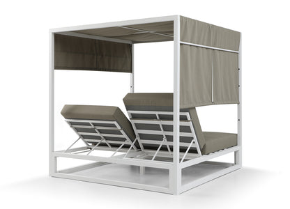 Whiteline Modern Living Ava Gazebo in White GAZ1681-WHT