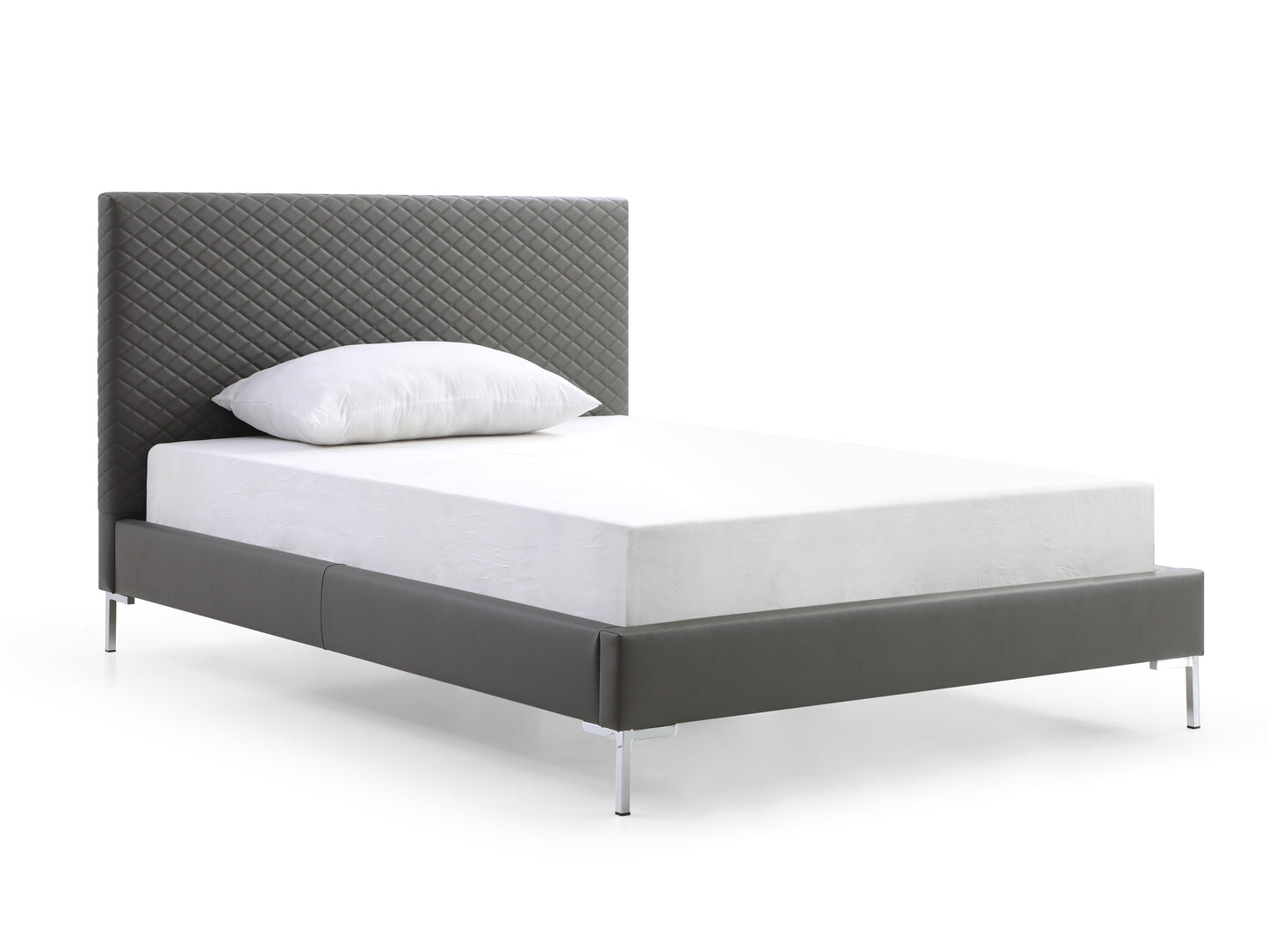 Liz Full Bed in Dark Gray