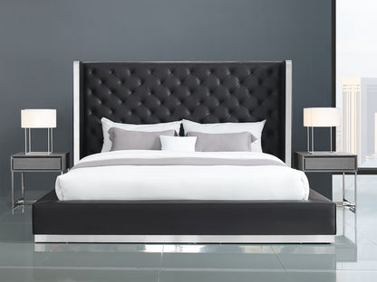 Abrazo King Bed in Black