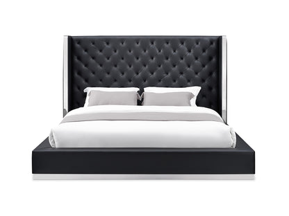 Abrazo King Bed in Black