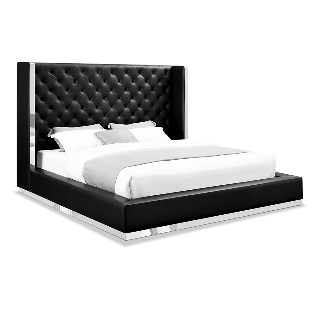 Abrazo King Bed in Black