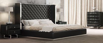 Abrazo King Bed in Black