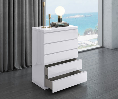 Anna Chest of Drawers in White