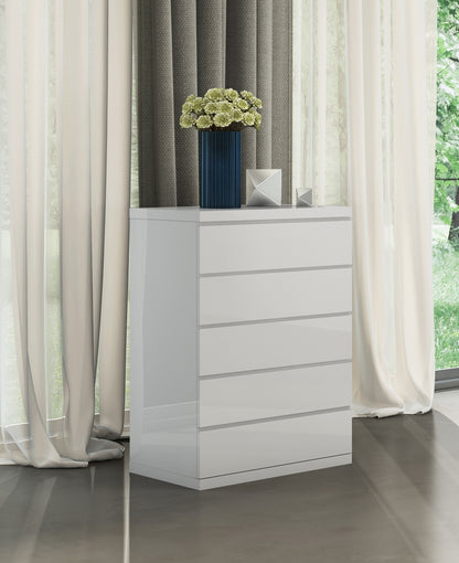 Anna Chest of Drawers in White