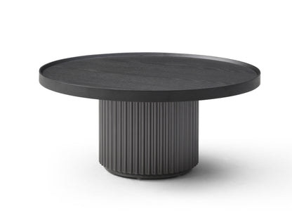 Heidi Coffee Table in Smoke Oak & Silver Grey Wood by Whiteline Modern Living