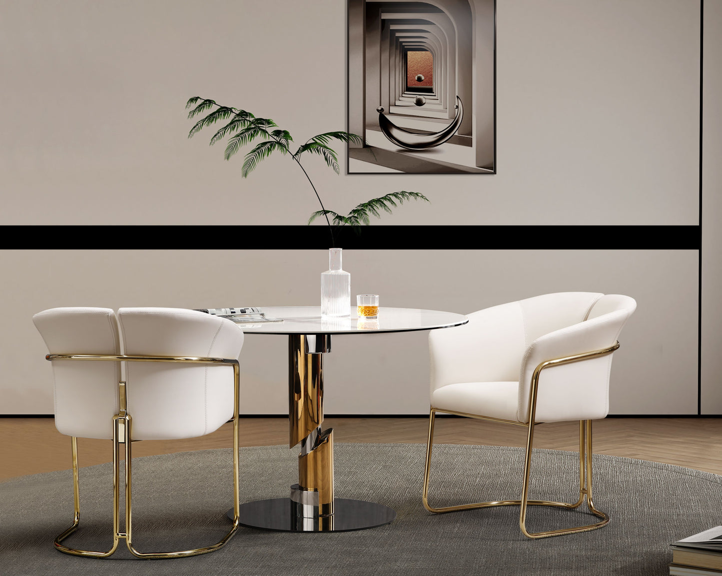 Jolie Dining Armchair – Elegant & Versatile Design