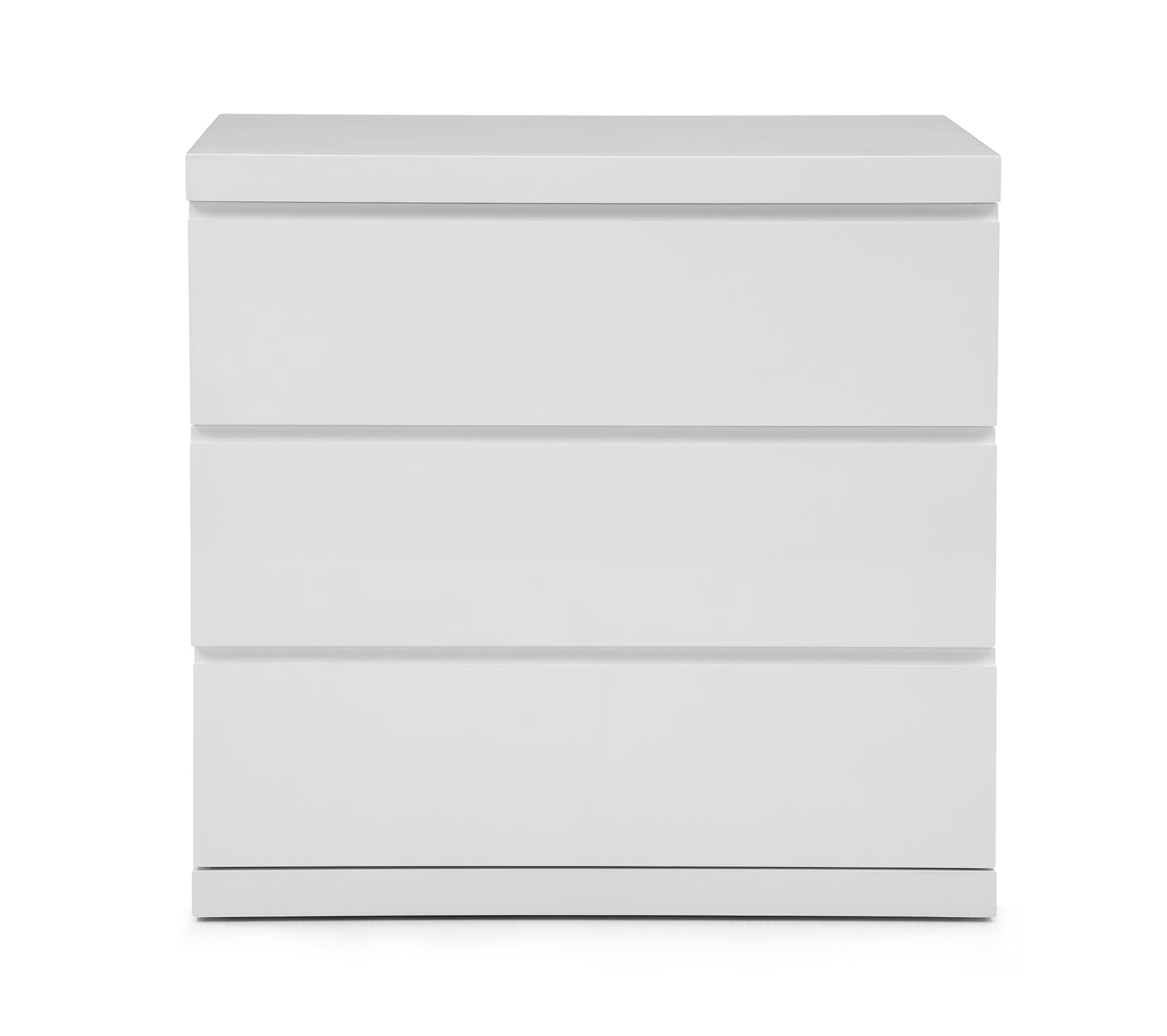 Anna Single Dresser in High Gloss White