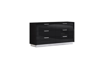 Navi Double Dresser in Black