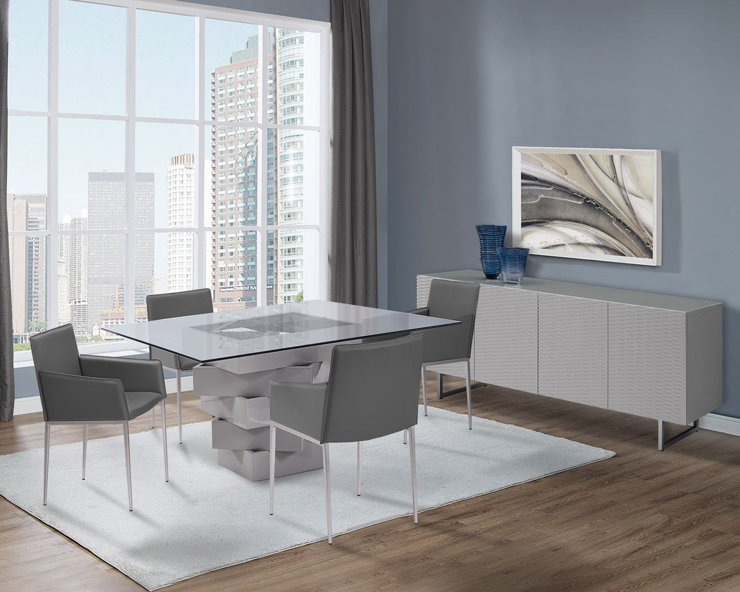 Carson Dining Table – Sculptural Style & Lightweight Appeal