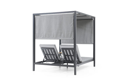 Alena Gazebo Dark Grey by Whiteline GAZ1838-GRY