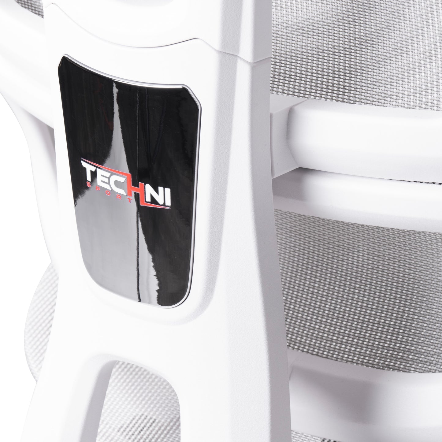 AirFlex2 White Mesh Gaming Chair with Foot Rest