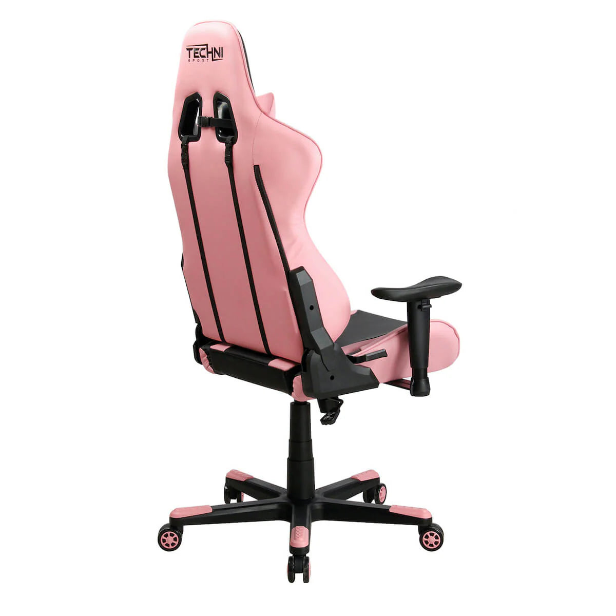 Techni Sport TS-4300 Pink Ergonomic High Back Racer Style PC Gaming Chair