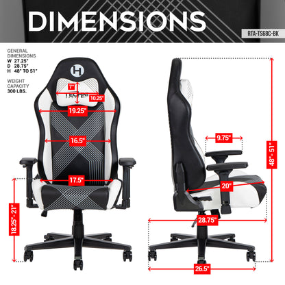 Comfort Edge Black Gaming Chair