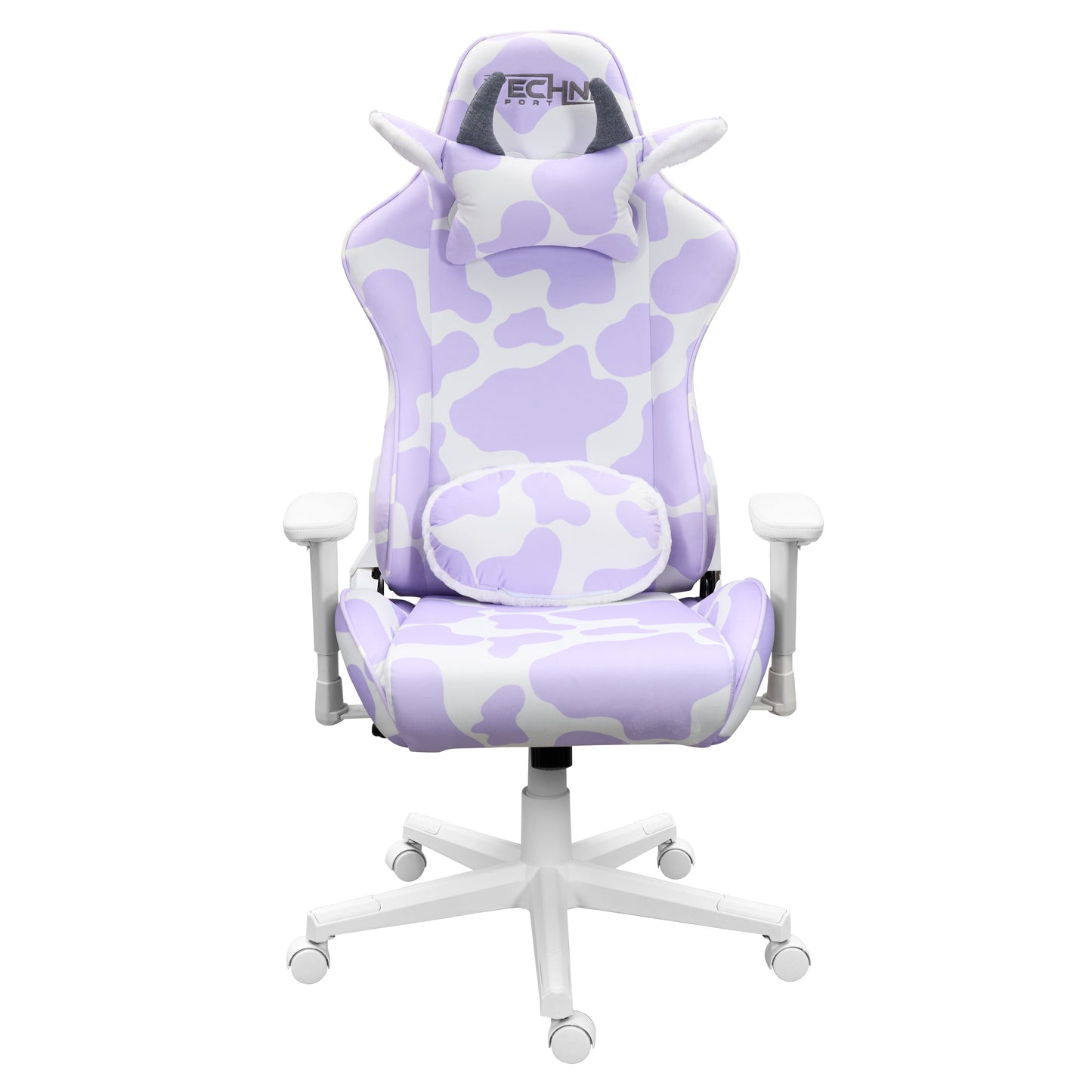 Lavender Cow Gaming Chair