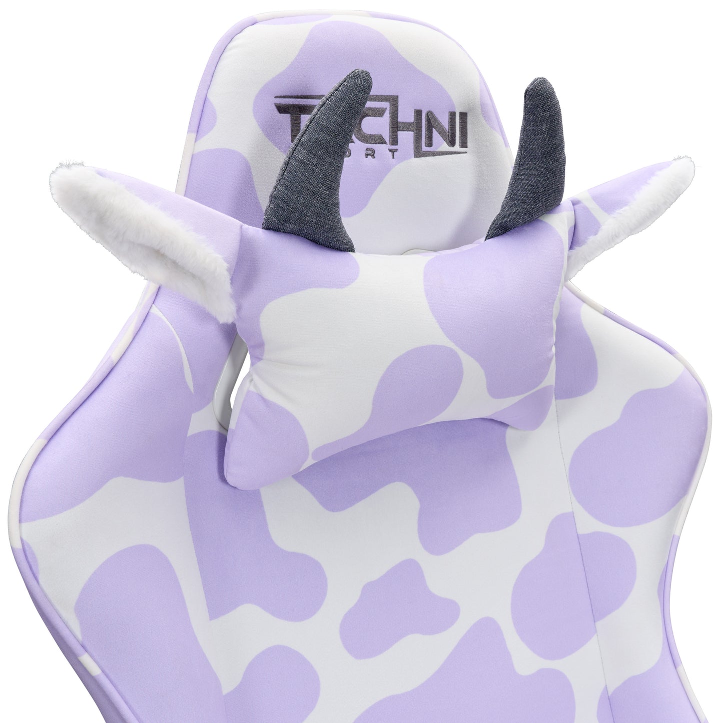 Lavender Cow Gaming Chair